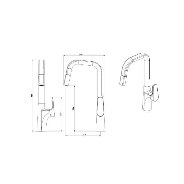 متغیر: شیر ظرفشویی شودر آخن (ویژه تایمر)